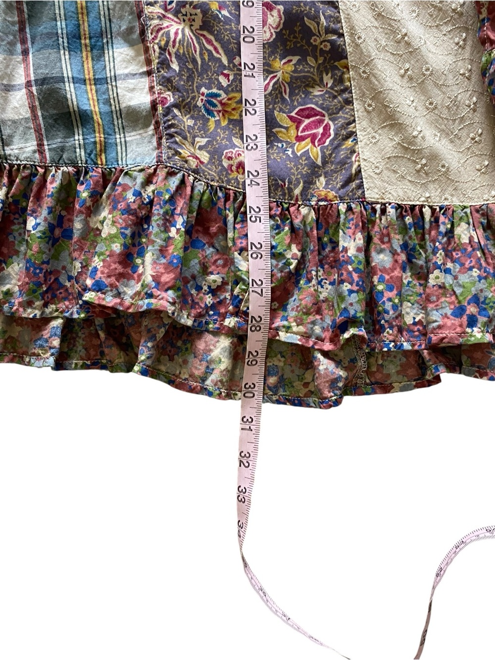 Young Threads Patchwork Mini Dress / Tunic S - Picture 7 of 8